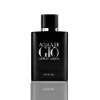 Men receive a glass bottle of Giorgio Armani Acqua Di Gio Profumo Eau de Parfum perfume
