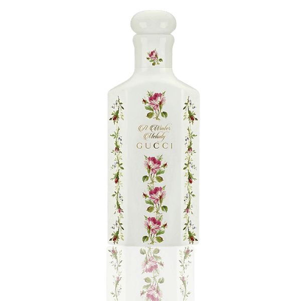 "Gucci A Winter Melody Eau de Parfum 150mL bottle."