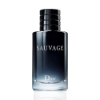 Christian Dior Sauvage Eau de Toilette 200ml bottle featuring its sleek, gradient blue design.​