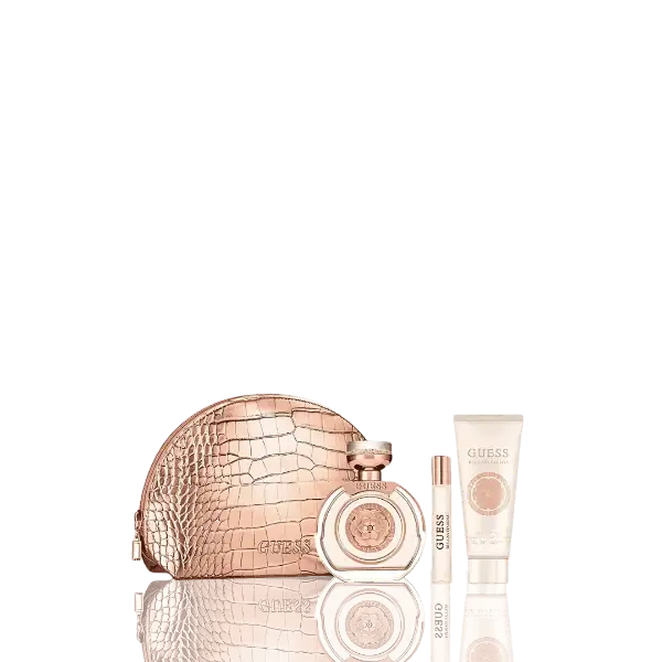 Guess Bella Vita Rosa 4-Piece Gift Set (Women) – EDT, Body Lotion & Pouch