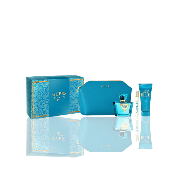 Guess Seductive Blue women’s 4-piece gift set
