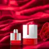 100ml Prada Sport scent placed on a dynamic background