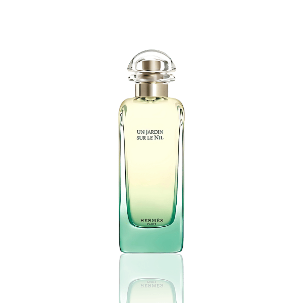 Hermes Un Jardin Sur Le Nil with green mango and lotus notes