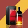 Iconic men's fragrance mixing warmth and woody notes