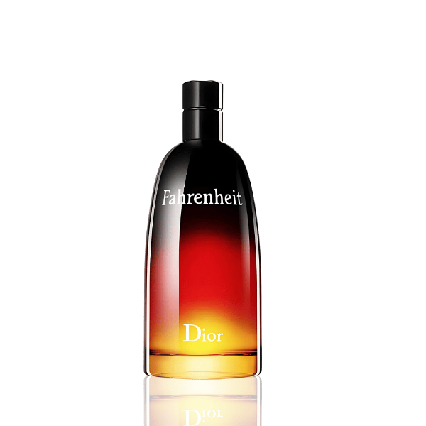 Christian Dior Fahrenheit with smoky leather and fresh violet