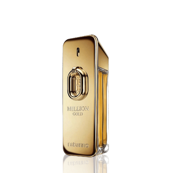 Million Gold Intense perfume with spicy leather notes