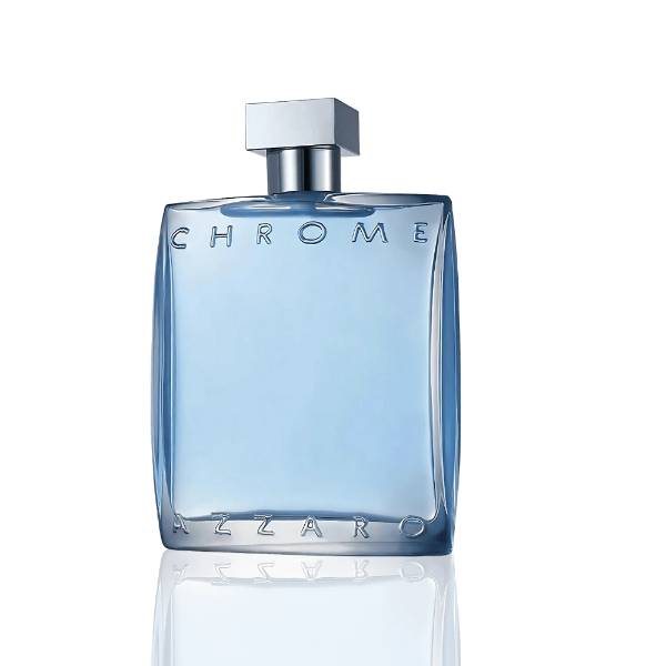 Azzaro Chrome men’s perfume with citrus and musk notes