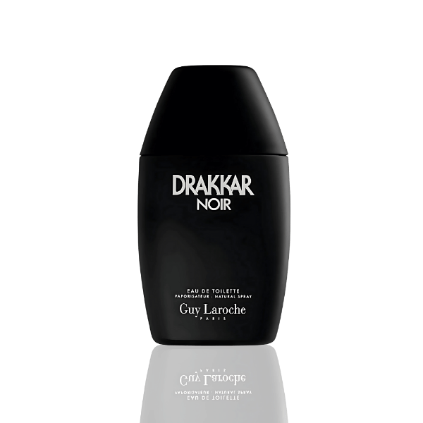 Drakkar Noir fragrance with herbs, spice, and woods