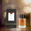Elegant unisex fragrance blending spice, marine freshness & soft musk