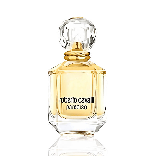 Roberto Cavalli Paradiso women’s perfume with bergamot, jasmine & cypress notes