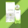 Close-up of Hermès Un Jardin Sur Le Toit 100ml EDT, showcasing its sleek packaging and fresh aesthetic