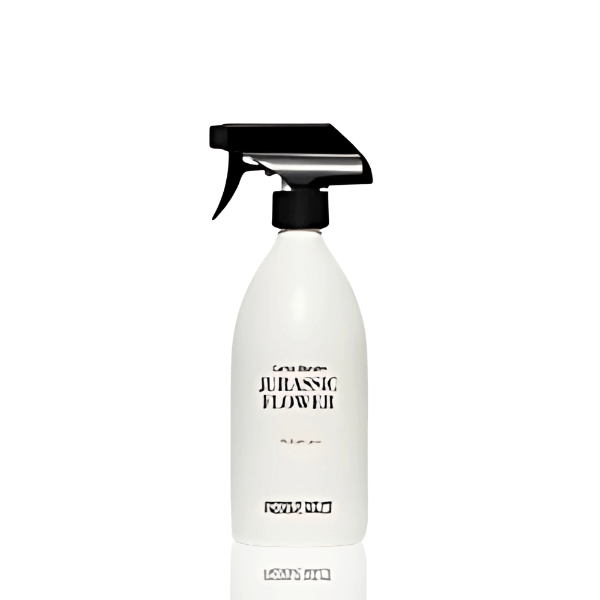 Elegant white and black Perfume Gun bottle – Jurassic Flower 450ml