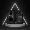 Men’s fragrance with leather and coffee notes