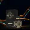 Unisex fragrance with oud, saffron, and lavender notes