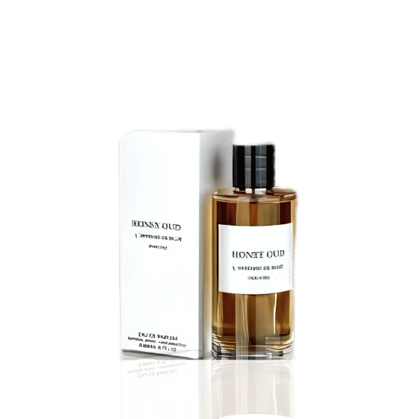Elegant L'Intense De Blue Honey Oud bottle design
