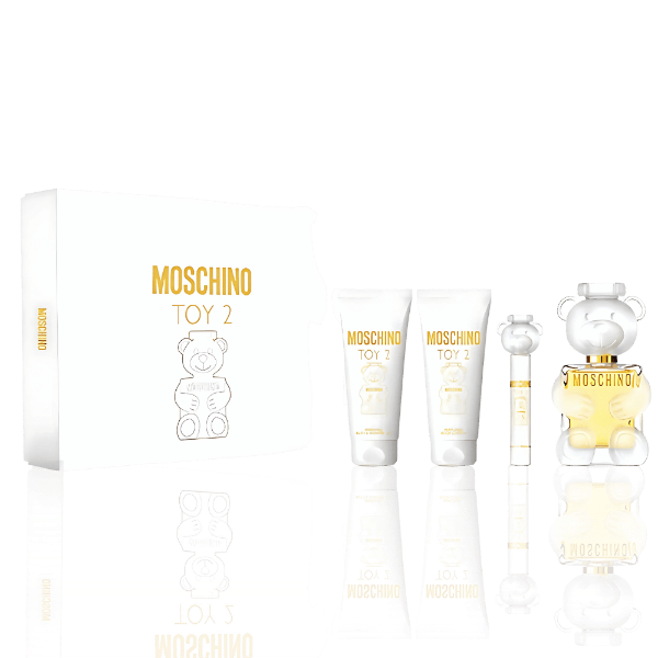 Luxurious Moschino Toy 2 4pcs fragrance and skincare set