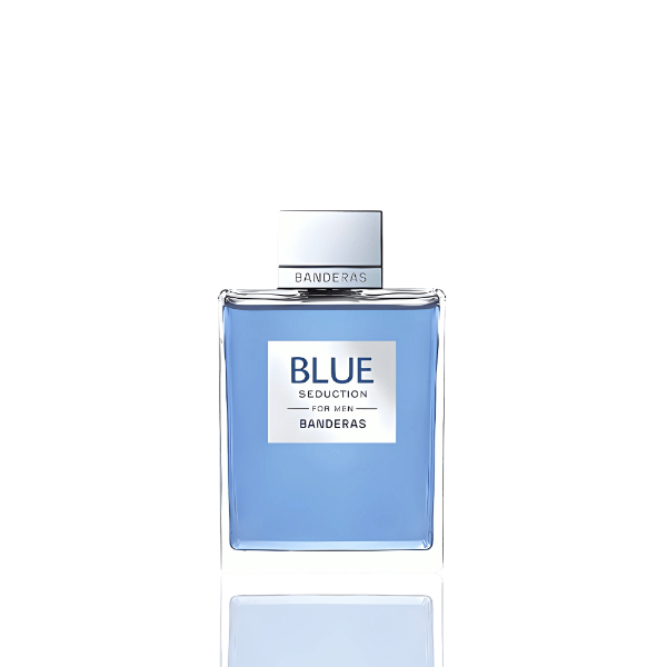 Elegant Blue Seduction perfume bottle for women 200ml