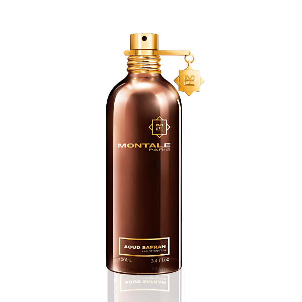 Elegant and intense Montale Aoud Safran EDP 100ml bottle
