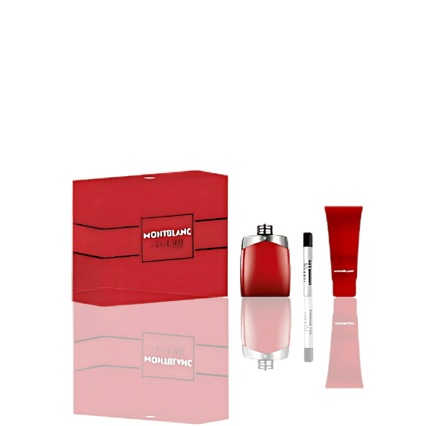 Legend Red 100ml Edp + 7.5ml & 100ml SG set by Mont Blanc