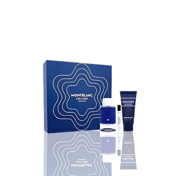 Explorer Ultra Blue 100ml Edp + 7.5ml Edp & 100ml SG set