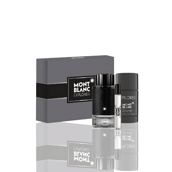 Explorer 100ml Edp + 15ml & 100ml SG set by Mont Blanc