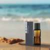 Leather and amber aromatic fragrance