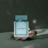 Mineralic musk heart with geranium, lavender & red algae