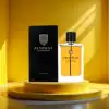 Deep woody-musky finish with patchouli, sandalwood & amber