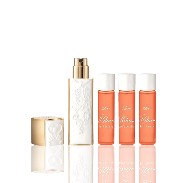 Kilian Love, Don't Be Shy travel set with atomizer and refills