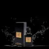 Warm amber base layered with patchouli and musk