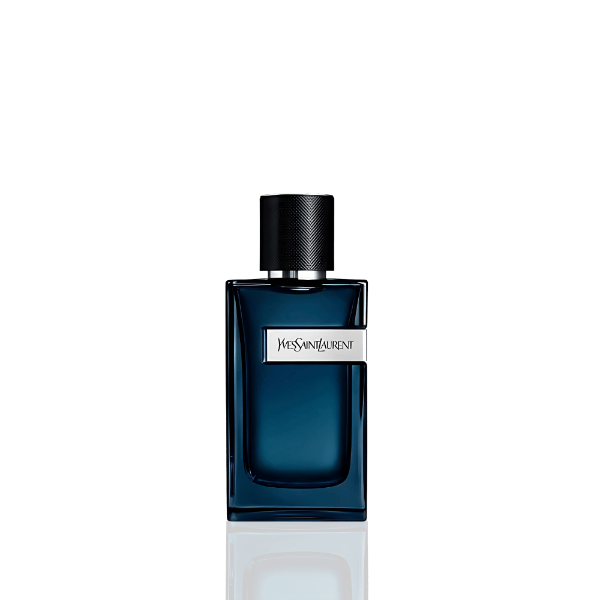 YSL Y Intense 60 ml perfume bottle in sleek dark glass