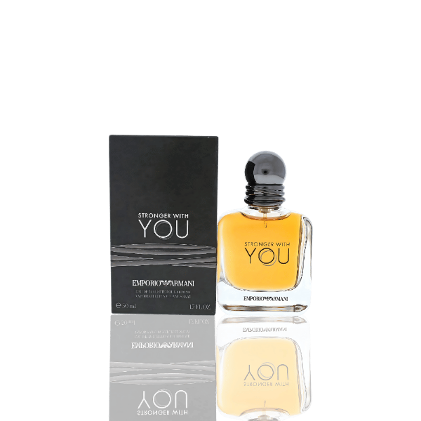 Stronger With You Parfum 100 ml bottle in amber-tone glass