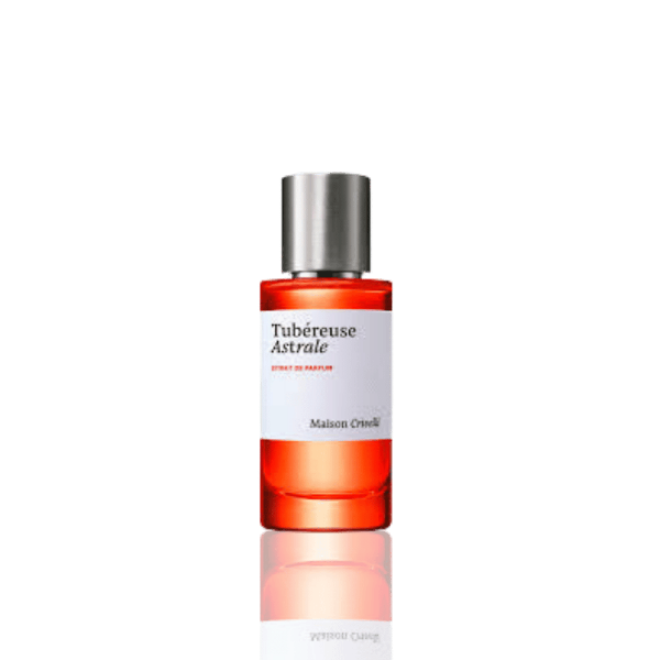 Tubereuse Astrale bottle with soft floral glow