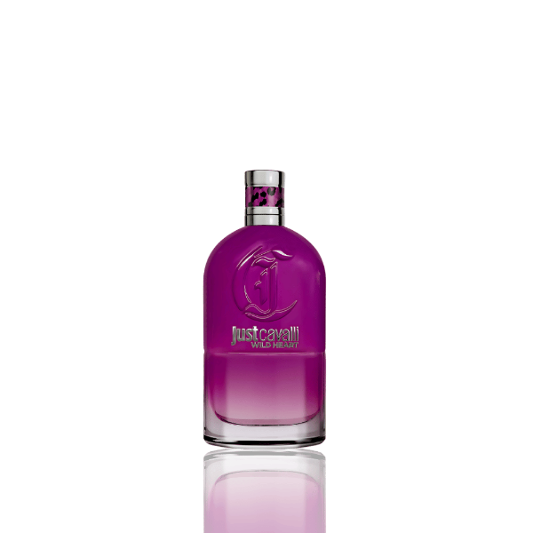Wild Heart bottle with bold red floral energy