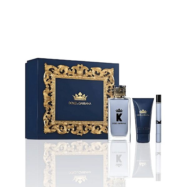 D&G King 3-piece fragrance gift set for men