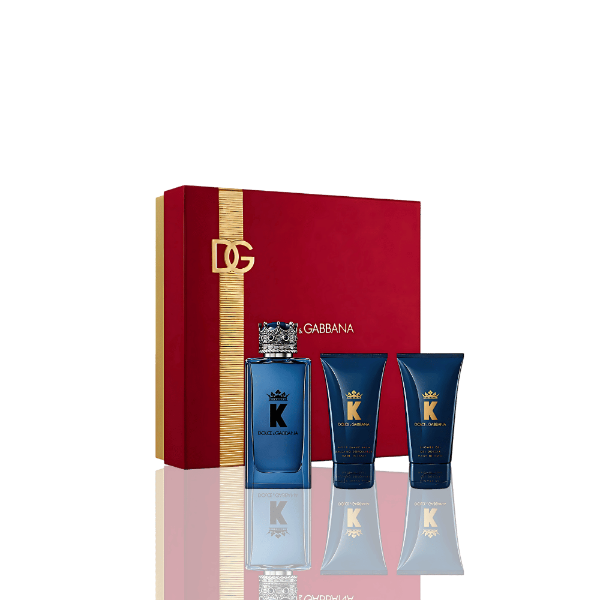 D&G K Pour Homme set with elegant royal design