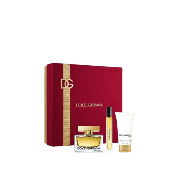 D&G The One gift set with soft floral elegance