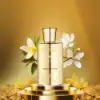 Elegant dark fragrance bottle 100ml front view