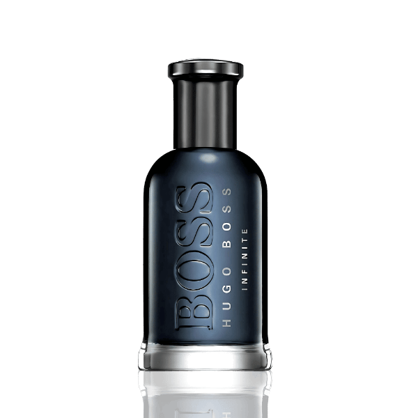 Hugo Boss Bottled Infinite men’s perfume with apple, sage & sandalwood notes