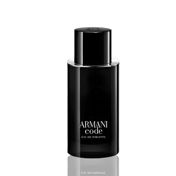 Giorgio Armani Code men’s fragrance with green mandarin, lavender & tonka