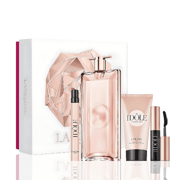 Lancôme Idôle gift set with pear, rose & vanilla musk fragrance spray