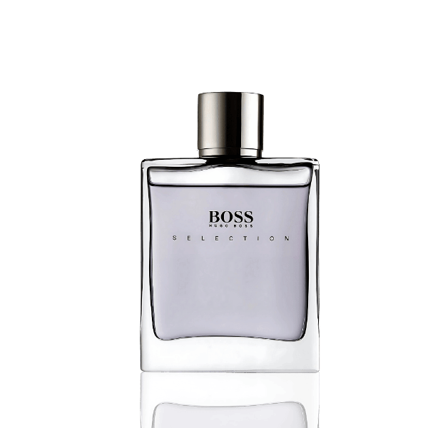 Hugo Boss Selection men’s fragrance with grapefruit, geranium & patchouli notes