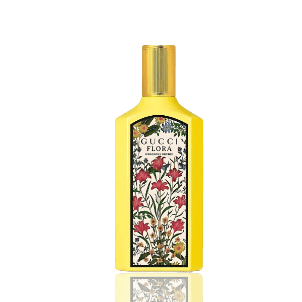 Gucci Flora Gorgeous Orchid perfume with vanilla duo, orchid & ozonic base