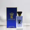 Elegant citrus-spice perfume blending fresh top and gourmand richness