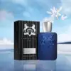 Luxurious masculine fragrance blending fruit, florals and warm woods