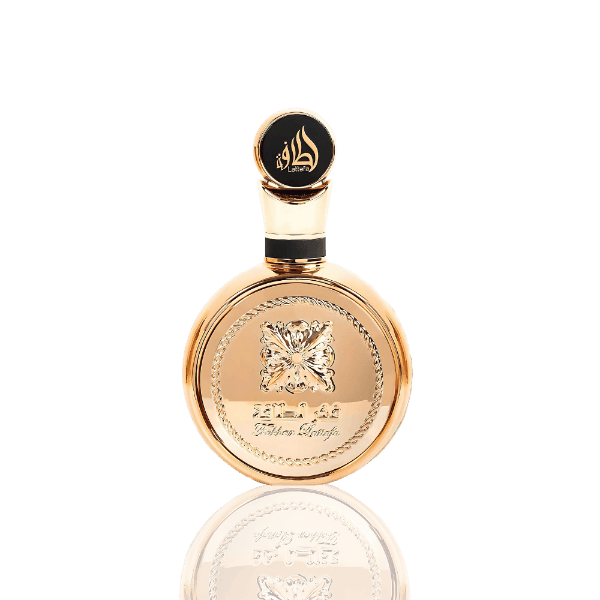 Lattafa Fakhar Extrait fragrance with grapefruit, tuberose & leather‑amber base