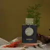 Lavender‑mint top with vanilla‑benzoin heart over tobacco‑tonka base