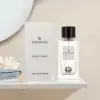 Elegant feminine fragrance blending fruit, floral and clean woody musk depth
