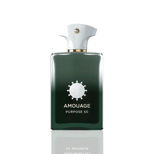 Amouage Purpose 50 EDP with frankincense, vanilla and woody base