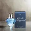 Elegant oriental vanilla fragrance with patchouli, amber and sandalwood linger